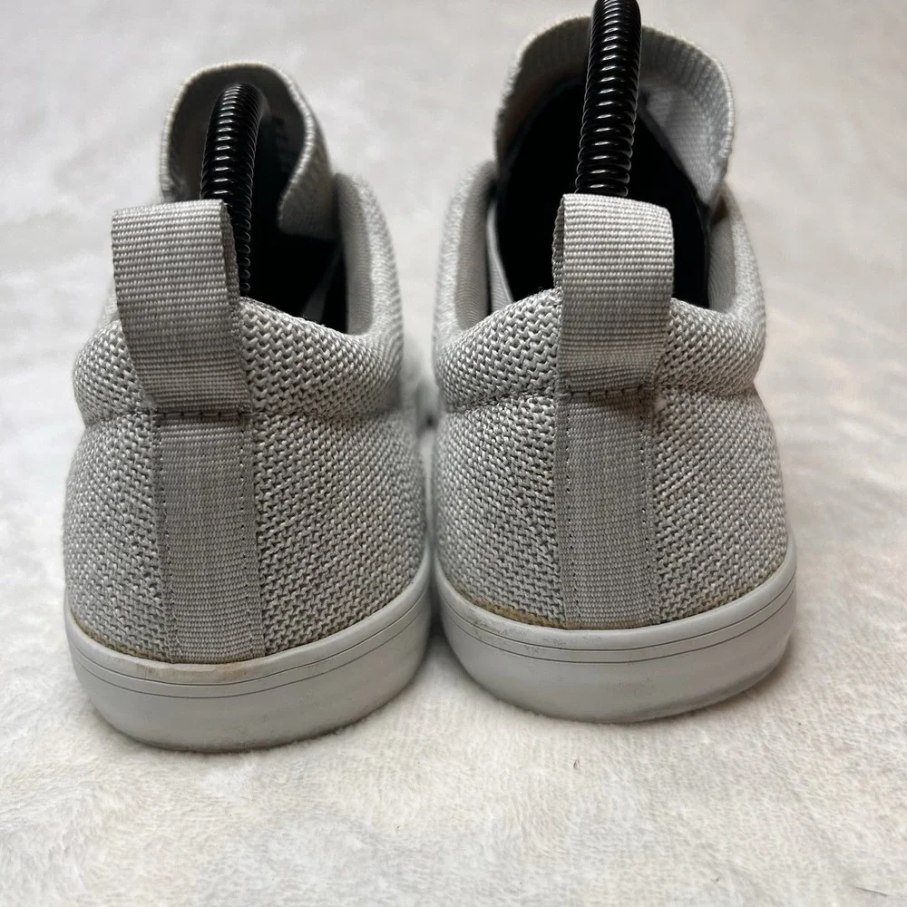 Johnnie O Shoes Gray‎ Mens 9M Techknit Stretch Knit Sneakers Preppy